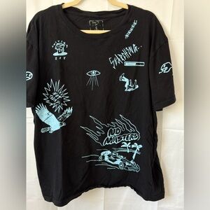 Men’s Black Graphic T-Shirt